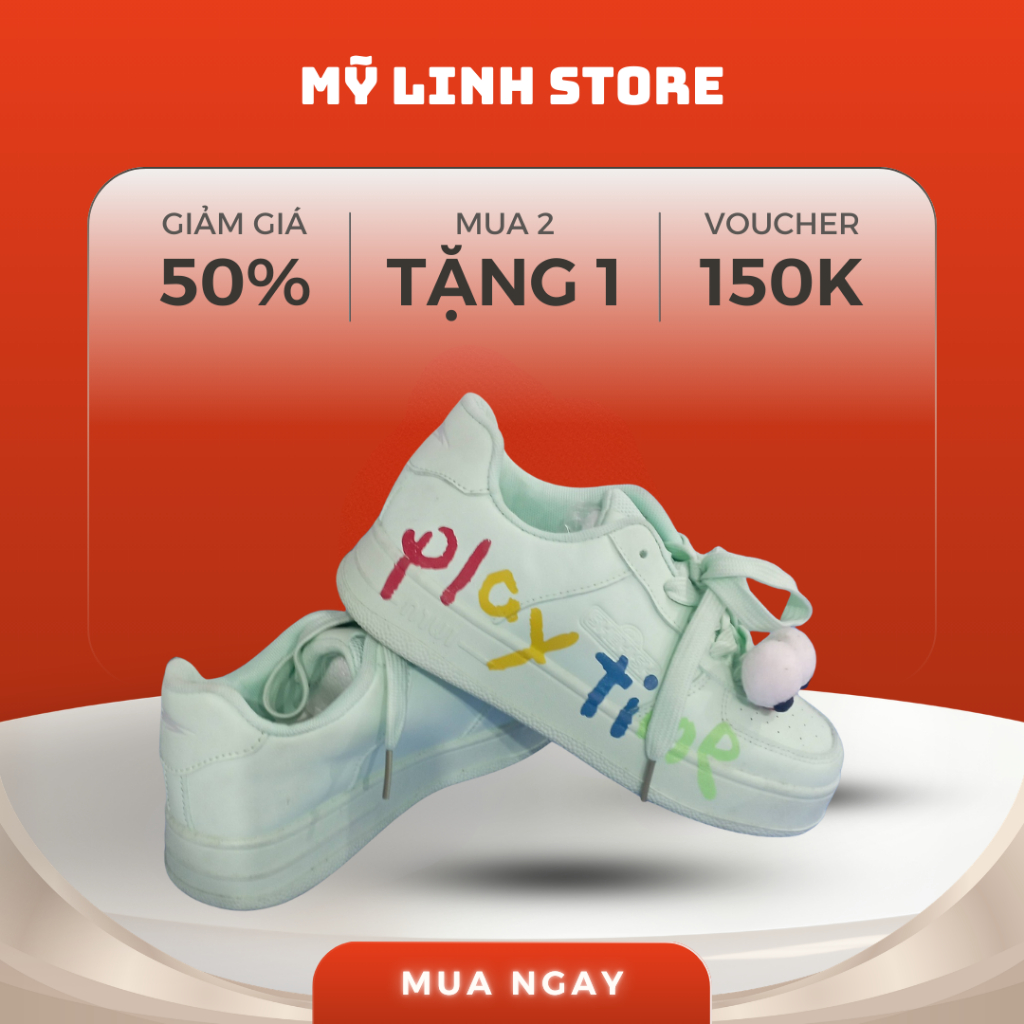 99K - Xả Lẻ SIZE 36 - Nhiều Mẫu Giày Thể Thao Nữ Đa dạng Kiểu Dáng, Nâng Đế 4-6 cm.