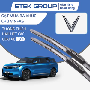 Gạt mưa 3 khúc VINFAST, cần gạt nước UP PART Hybrid Luxury cho xe Fadil, Lux A2.0, Lux SA, VFe34, VF5, VF8, VF9