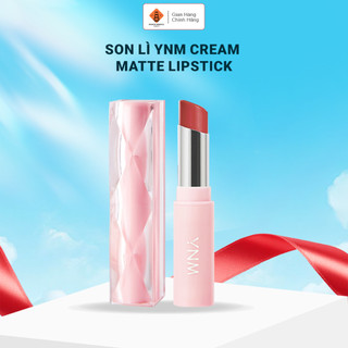 Son kem lì dạng thỏi YNM Cream Matte Lipstick, dưỡng ẩm, giữ màu 12h, mờ rãnh môi, dễ dùng hằng này 5g