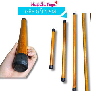 Gậy tập Yoga, Erobic, Dưỡng Sinh, Võ Thuật - Chiều Dài 0,4m,0.6,0.8,1,1,2.1,6.2m có đầu bọc cao su