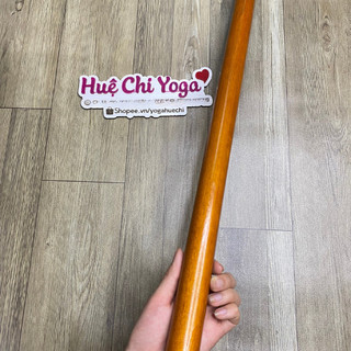 Gậy tập Yoga, Erobic, Dưỡng Sinh, Võ Thuật - Chiều Dài 0,4m,0.6,0.8,1,1,2.1,6.2m có đầu bọc cao su