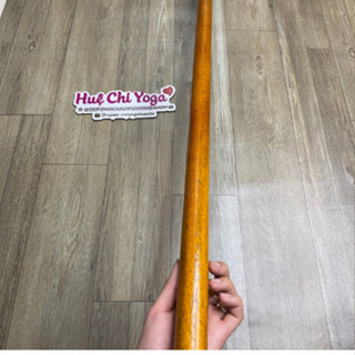 Gậy tập Yoga, Erobic, Dưỡng Sinh, Võ Thuật - Chiều Dài 0,4m,0.6,0.8,1,1,2.1,6.2m có đầu bọc cao su