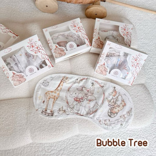 Gối Lót Đầu Sợi Tre Cổ Tích Bubble Tree Phong Cách HQ Thoáng Khí Thấm Hút Mồ Hôi Cho Bé Sơ Sinh
