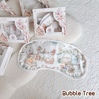 Gối Lót Đầu Sợi Tre Cổ Tích Bubble Tree Phong Cách HQ Thoáng Khí Thấm Hút Mồ Hôi Cho Bé Sơ Sinh