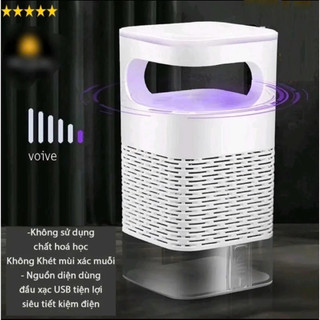 Đèn Bắt Muỗi Thông Minh An Toàn Cho Bé, Đèn Diệt Côn Trùng Kiêm Đèn Ngủ Không Bức Xạ