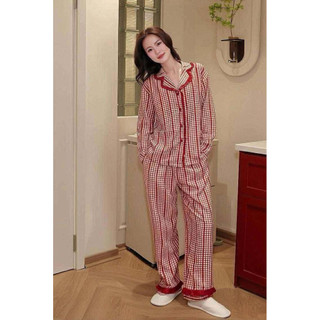 𝗛𝗮̀𝗻𝗴 𝗰𝗵𝗶́𝗻𝗵 𝗵𝗮̃𝗻𝗴 Bộ đồ ngủ mặc nhà nhữ pyjama Cherry Set - O.N WORKSHOP