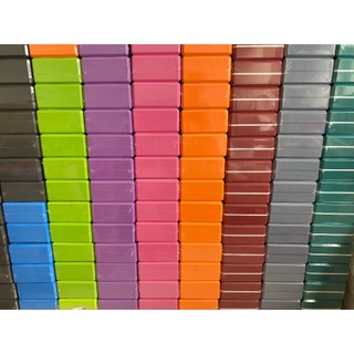 Gạch Tập Yoga, Gạch Tập Yoga Nặng 220g, In Hoa Mandala (họa tiết nổi) Viền Kẻ -Độ Cứng Cao Không Lún
