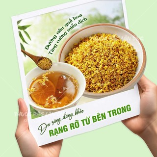 Quế hoa 100g, trà hoa mộc khô, thơm, trà mộc quế hoa, dùng pha trà, làm bánh, làm thạch