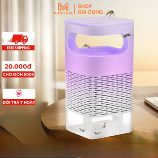 Đèn Bắt Muỗi Thông Minh An Toàn Cho Bé, Đèn Diệt Côn Trùng Kiêm Đèn Ngủ Không Bức Xạ