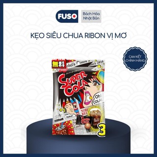 Kẹo Siêu Chua Nobel Vị Cola & Chanh Super Lemon & Super Cola Chua Bùng Nổ