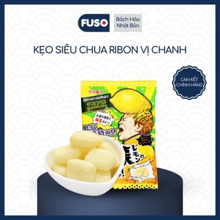 Kẹo Mềm Siêu Chua Ribon Vị Chanh & Mơ - Thử Thách Vị Giác Cực Đỉnh Từ Nhật Bản