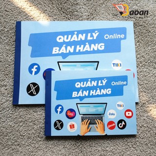 SỔ NHẬP HÀNG / BÁN HÀNG KHỔ A4 GIẤY DÀY, BÌA IN MÀU ++++