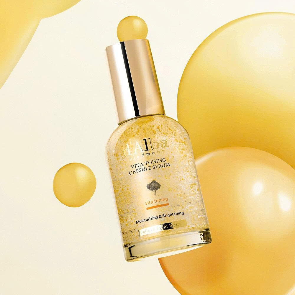 Tinh chất viên nang dưỡng ẩm d'Alba Vita Toning Capsule Serum 100ml - Phương An House