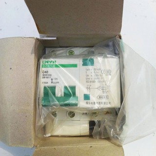 Aptomat chống giật 40A-mã C27NROHS at chống dò -cb chống giật .at 40A chính hãng nội địa trung