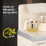 Cây nước nóng lạnh kết hợp Bàn pha Trà, Cafe FUJIHOME, cây nước bàn trà bình lọc nước âm nóng lạnh, cài đặt nhiệt độ sôi — ảnh 8
