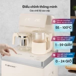 Cây nước nóng lạnh kết hợp Bàn pha Trà, Cafe FUJIHOME, cây nước bàn trà bình lọc nước âm nóng lạnh, cài đặt nhiệt độ sôi — ảnh 4