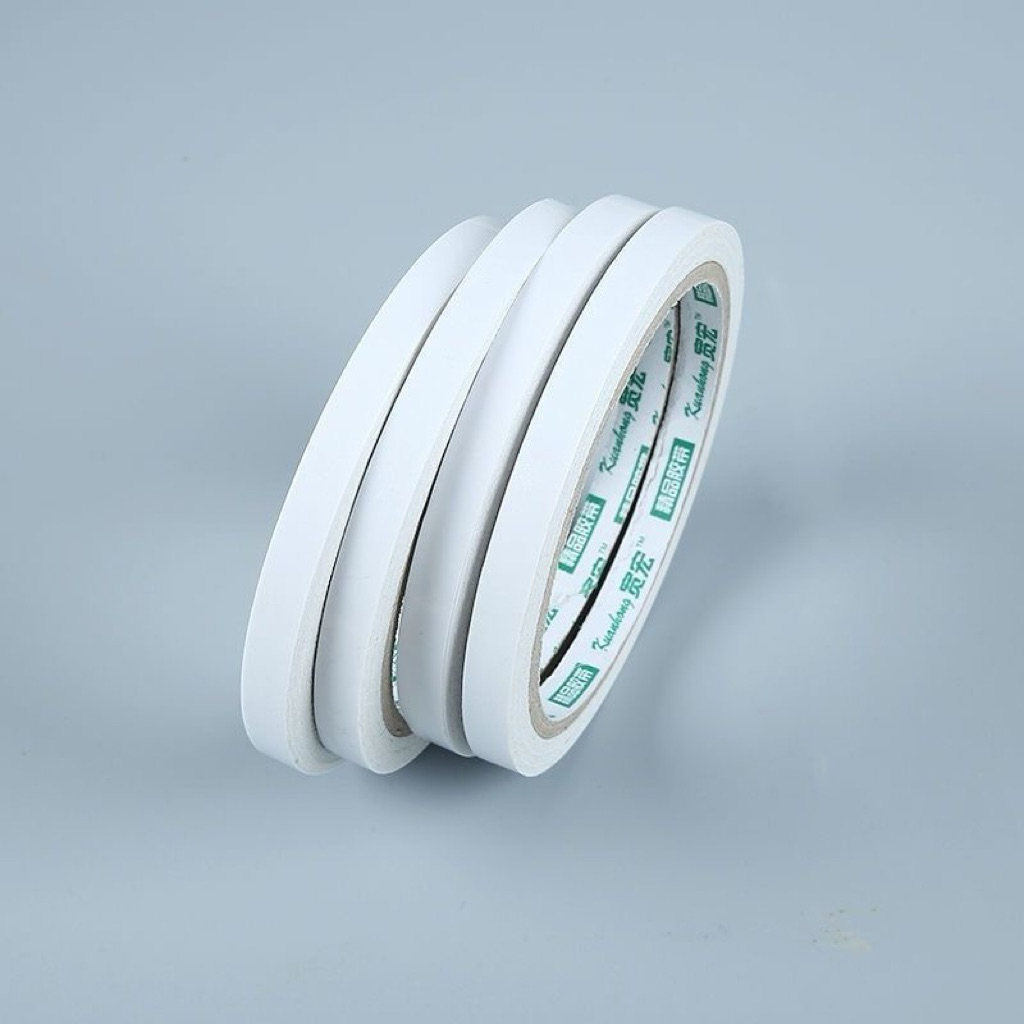 Combo 5 cuộn băng keo 2 mặt 5m x 1.2cm – Băng dính hai mặt siêu dính, tiện lợi cho văn phòng & học tập
