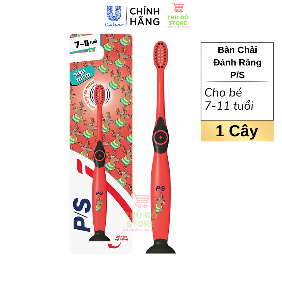Bàn Chải Đánh Răng PS Cho Bé 2-6 Tuổi/ 7-11 tuổi Hoalinhshop