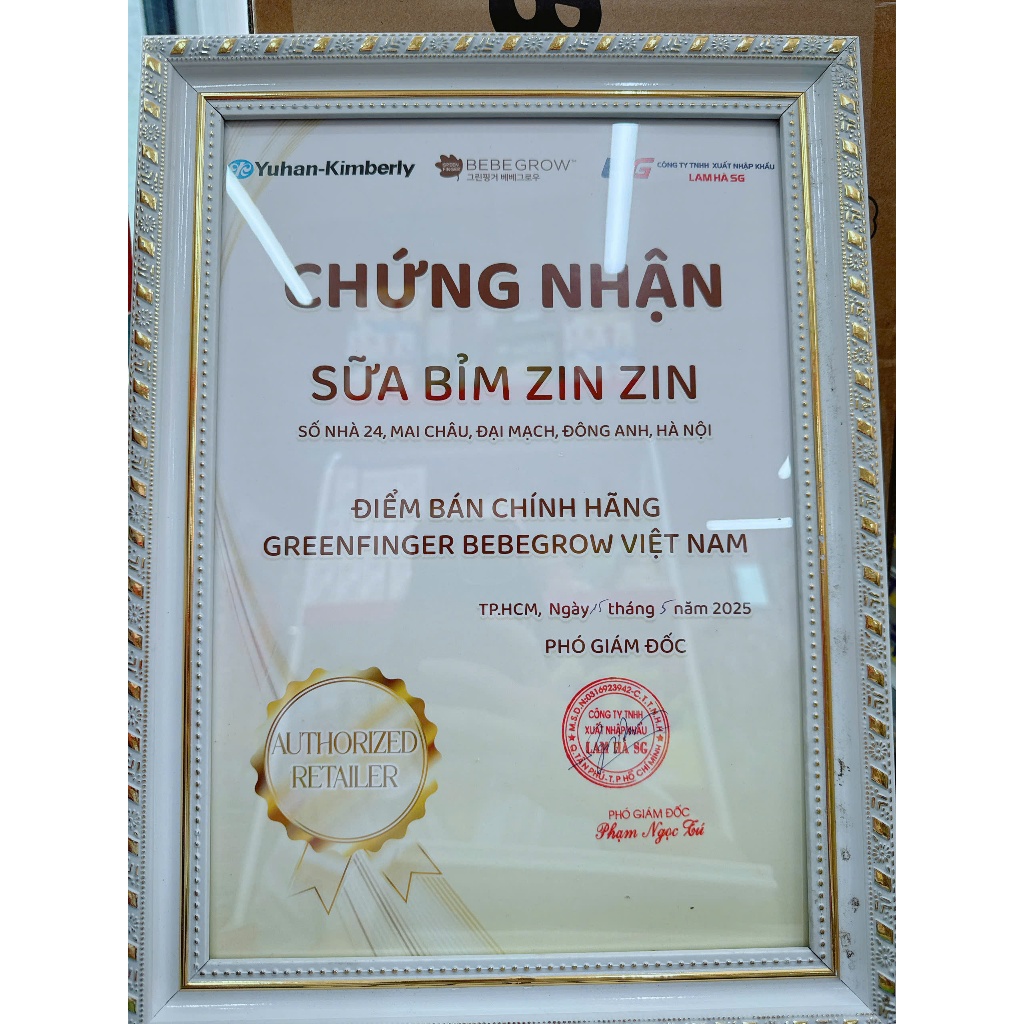 Núm ti Green Finger Hàn Quốc chính hãng đủ size S/M/L/LL