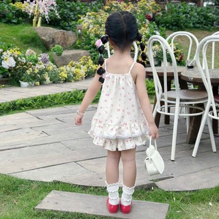 [8-26kg] Set Bộ Hè 2 Dây Nơ Hoa Đính Nơ Chất Đũi Hàn Mềm Mát Cho Bé Gái Ở Nhà, Đi Học, Đi Chơi,....