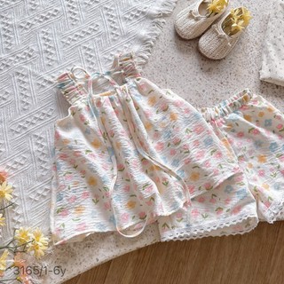 [8-26kg] Set Bộ Hè  2 Dây bản To Chất Đũi Hàn Mềm Mát Cho Bé Gái Ở Nhà, Đi Học, Đi Chơi,....