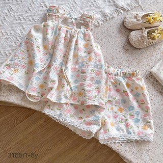 [8-26kg] Set Bộ Hè  2 Dây bản To Chất Đũi Hàn Mềm Mát Cho Bé Gái Ở Nhà, Đi Học, Đi Chơi,....