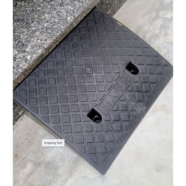 Cao 15cm- ĐEN (50x38x15) Dốc bục lên xuống, bậc cầu dắt xe tải, xe ô tô, xe máy, cầu dắt xe, bục lên xuống xe tiện lợi