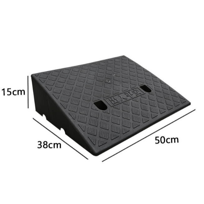 Cao 15cm- ĐEN (50x38x15) Dốc bục lên xuống, bậc cầu dắt xe tải, xe ô tô, xe máy, cầu dắt xe, bục lên xuống xe tiện lợi