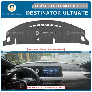 [Mitsubishi Destinator Ultimate] TThảm taplo oto da Nano Blockers UV, 3D Flare, Nhung lông tuyết viền Ziczac chống cong