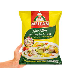 Hạt nêm vị heo Meizan thịt, xương ống, tủy gói 1kg
