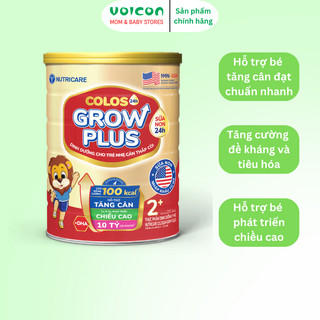 Sữa Bột Nutricare Colos24H Grow Plus Dinh Dưỡng Cao Năng Lượng Giúp Bé Phát Triển Toàn Diện