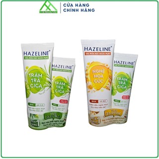 Bộ Sữa Rửa Mặt Hazeline Sáng Da, Ngừa Mụn 100g + tặng SRM 40g
