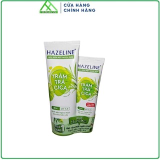 Bộ Sữa Rửa Mặt Hazeline Sáng Da, Ngừa Mụn 100g + tặng SRM 40g