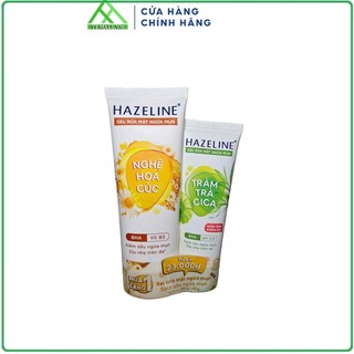 Bộ Sữa Rửa Mặt Hazeline Sáng Da, Ngừa Mụn 100g + tặng SRM 40g