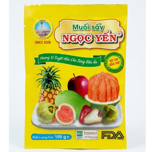Muối Sấy Ăn Trái Cây Ngọc Yến 100g – Mặn Mà, Vừa Miệng