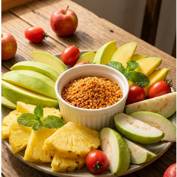 Muối Sấy Ăn Trái Cây Ngọc Yến 100g – Mặn Mà, Vừa Miệng