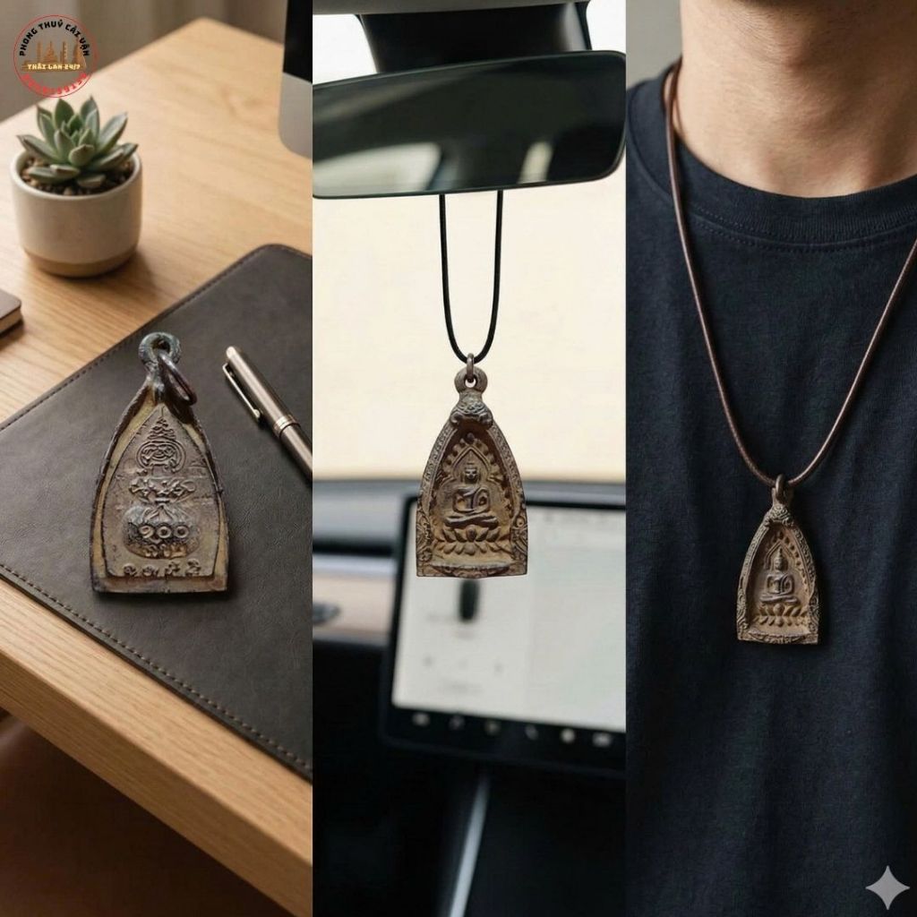 Mặt Dây Chuyền Đồng Đúc 4cm Dùng Trang Trí để Bàn Hoặc Mang Theo Bên Người
