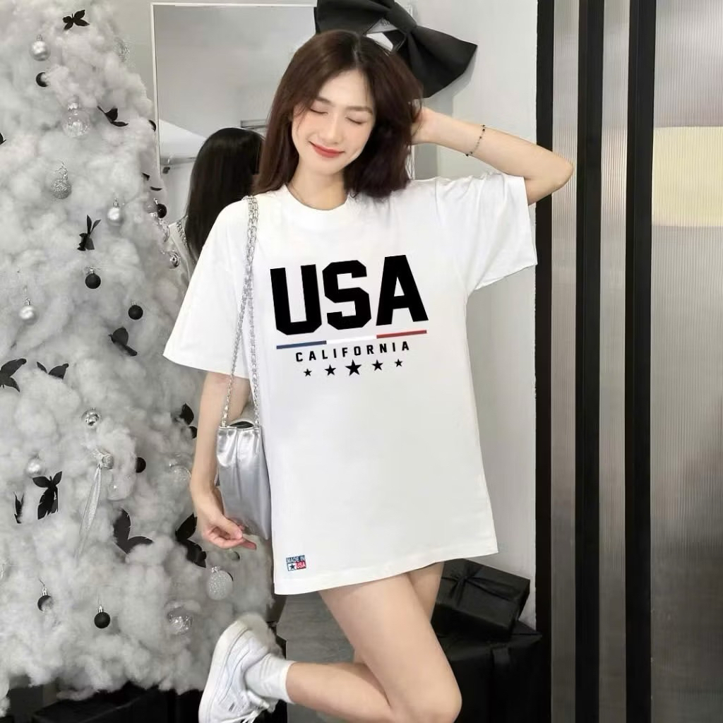 Áo thun Oversize - chất liệu 100% cotton - 250gsm -Họa tiết Montan
