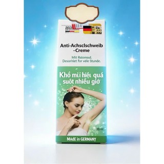 Kem khử hôi nách,hôi chân thảo mộc Sanct Bernhard MP1492 - Kiểm Soát Mùi, Mồ Hôi, Ngăn Ngừa Vi Khuẩn