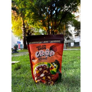 Ngũ Cốc Granola Gạo Lứt Mix Trái Cây CRỘP CHOCOLATE LATE 450g – Granola Giòn Rộp Ăn Sáng Dinh Dưỡng