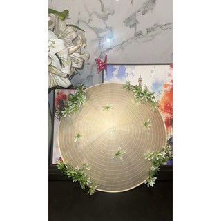 Nón Lá Hoa Cúc Đính Nổi 3D Size 41cm – Nón Lá Vintage Nàng Thơ Chụp Ảnh, Đi Biển Siêu Xinh