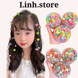 Combo 10 Kẹp Tóc Càng Cua Mini Cho Mẹ Và Bé Phụ Kiện Tóc Nhỏ Gọn Đa Năng Giúp Giữ Tóc Gọn Gàng Tự Tin- Linh.store