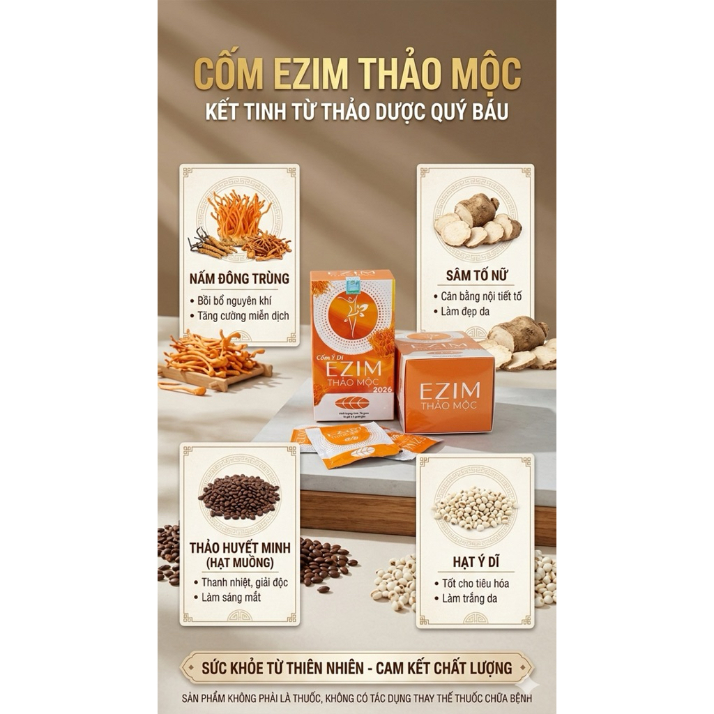 Cốm Ý Dĩ - Ezim Thảo Mộc