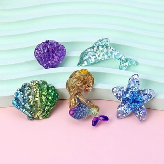 Set Charm Nàng Tiên Cá Đại Dương Lấp Lánh