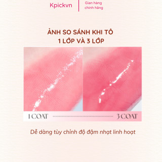 Son Bóng Twinkle Pop Tangle Color Gloss (Daiso) - Hiệu Ứng Môi Mọng Pudding, Căng Bóng Trong Veo, Kpickvn