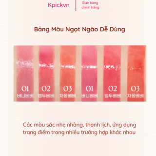 Son Bóng Twinkle Pop Tangle Color Gloss (Daiso) - Hiệu Ứng Môi Mọng Pudding, Căng Bóng Trong Veo, Kpickvn