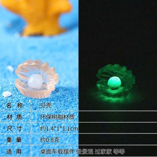 Set Charm Vỏ Sò Phát Sáng – Charm Biển phụ kiện DIY dễ thương