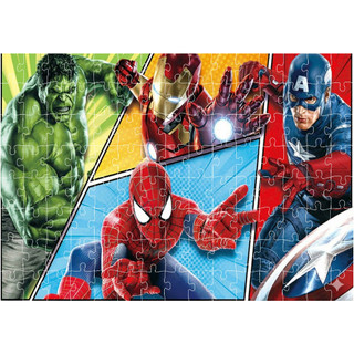 COMBO SỈ 5 tranh ghép A4 20 mảnh; 40 mảnh; 80 mảnh Superhero TooYoo TG0008