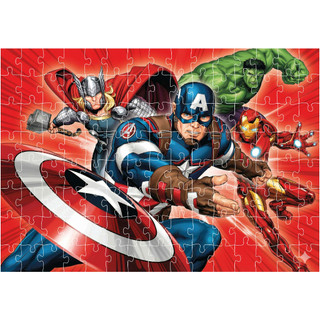 COMBO SỈ 5 tranh ghép A4 20 mảnh; 40 mảnh; 80 mảnh Superhero TooYoo TG0008
