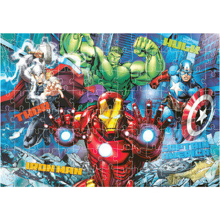 COMBO SỈ 5 tranh ghép A4 20 mảnh; 40 mảnh; 80 mảnh Superhero TooYoo TG0008